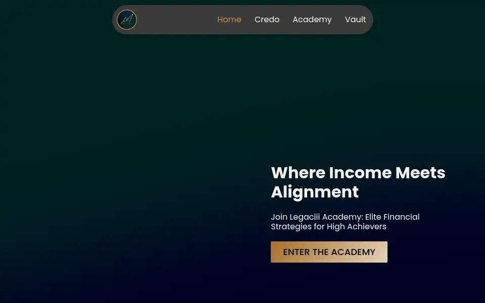 Screenshot of legaciii.com