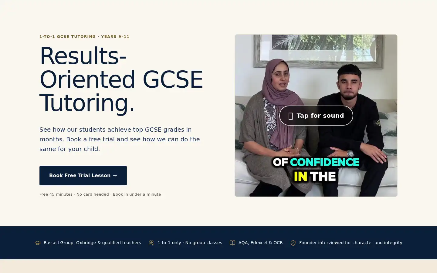 Screenshot of legacyacademy.co.uk