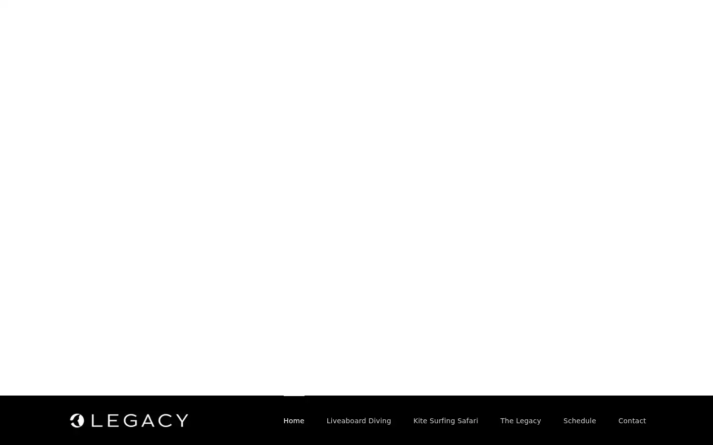 Screenshot of legacyliveaboards.com