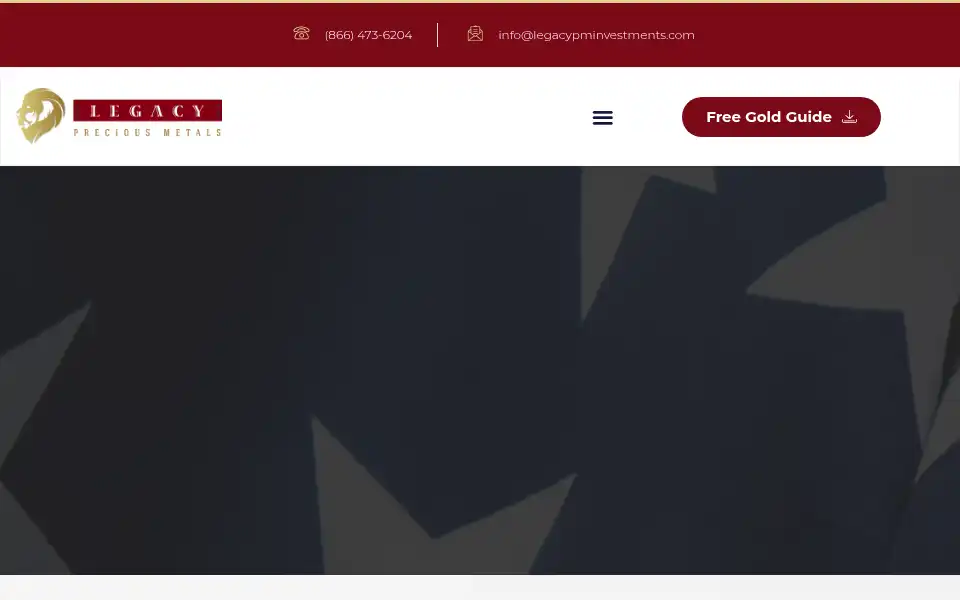 Screenshot of legacypminvestments.com