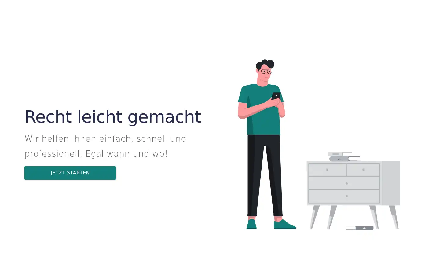 Screenshot of legalbird.de