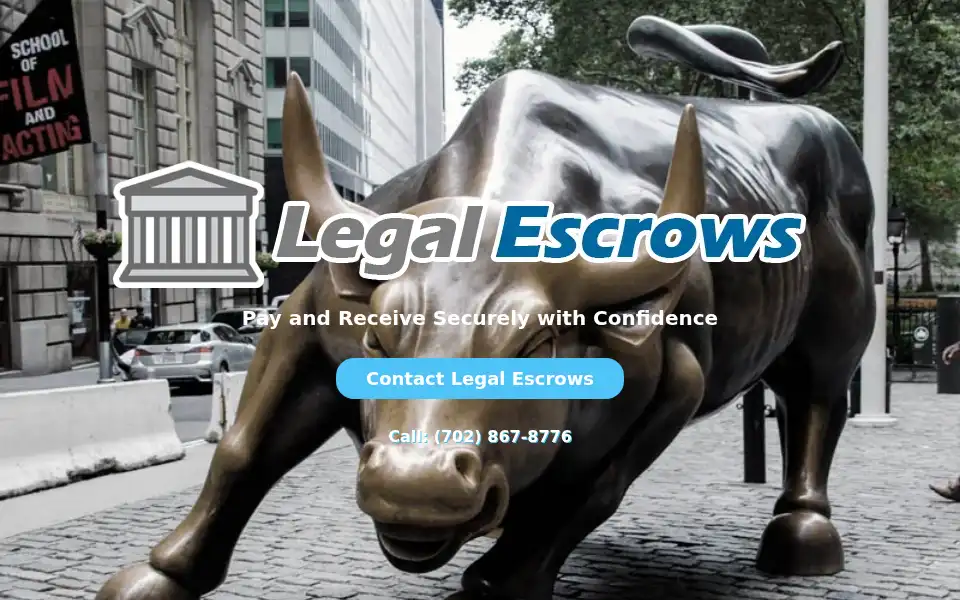Screenshot of legalescrows.com