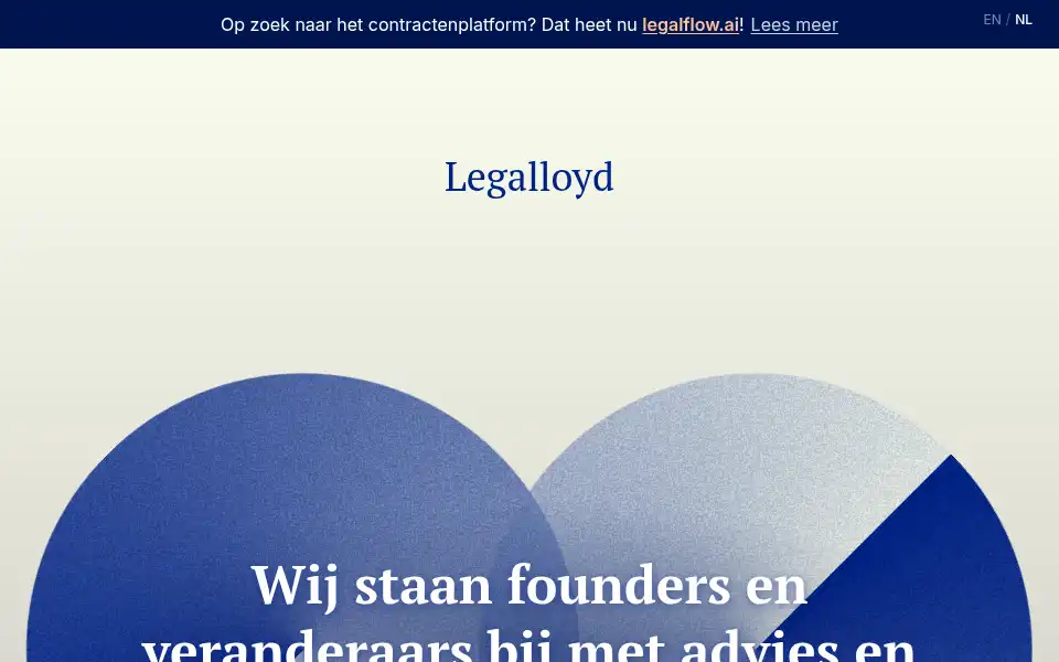 Screenshot of legalloyd.com