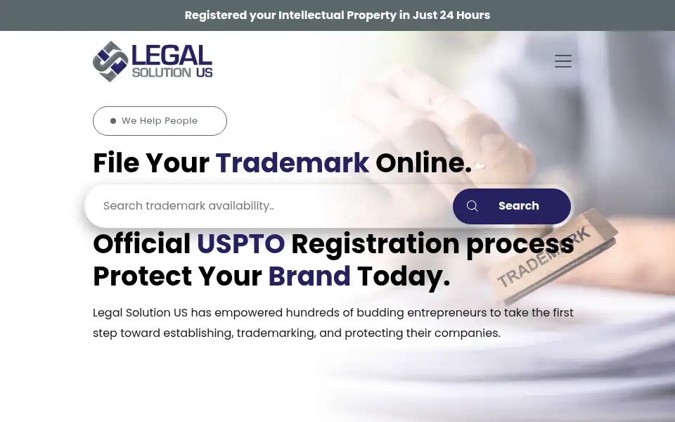 Screenshot of legalsolutionus.com