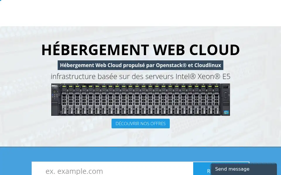 Screenshot of lehoster.com
