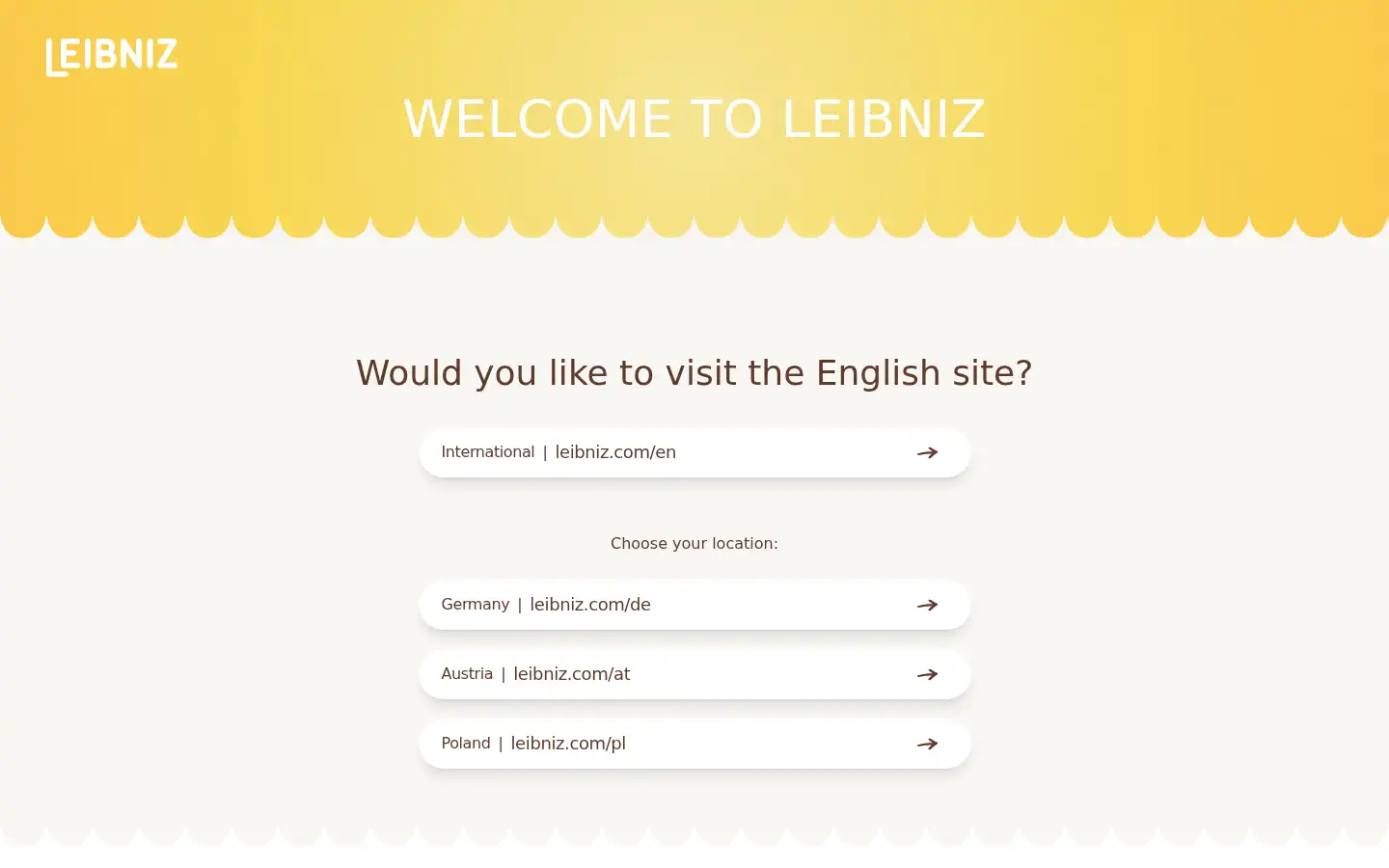 Screenshot of leibniz.com