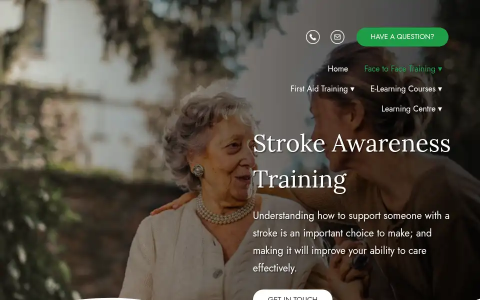 Screenshot of leicestershiretrainingteam.co.uk