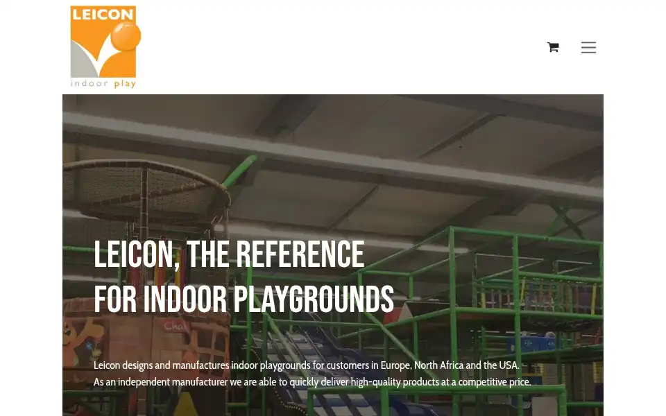 Screenshot of leicon.be