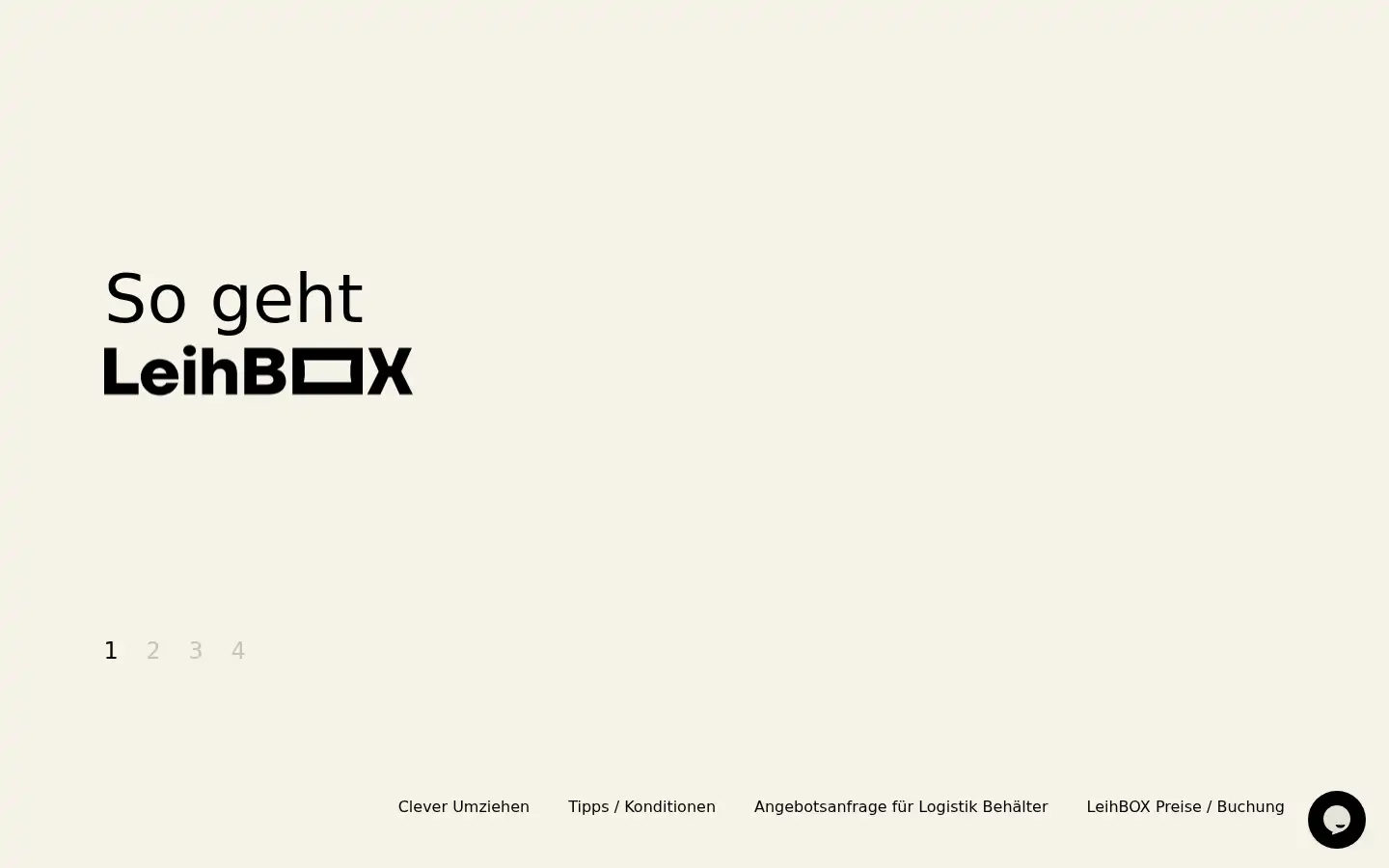 Screenshot of leihbox.com