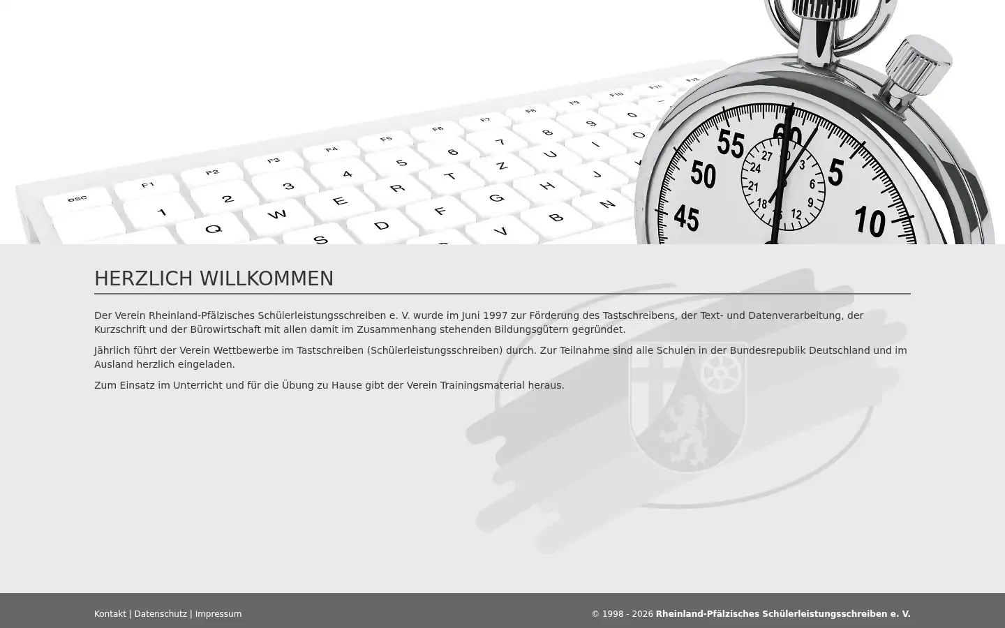 Screenshot of leistungsschreiben.info