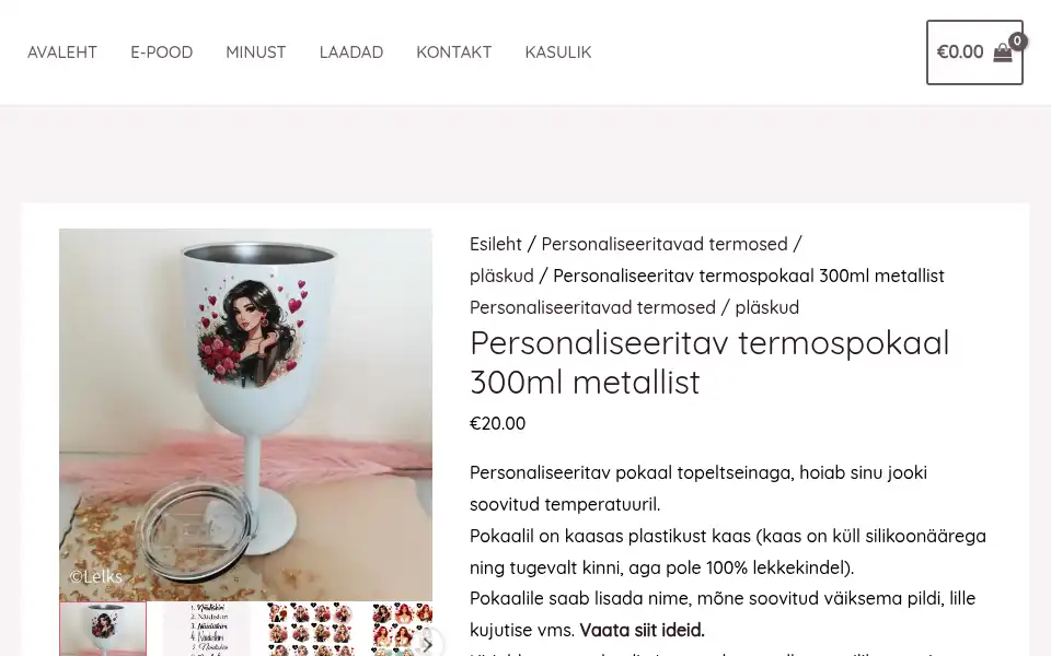Screenshot of lelks.ee
