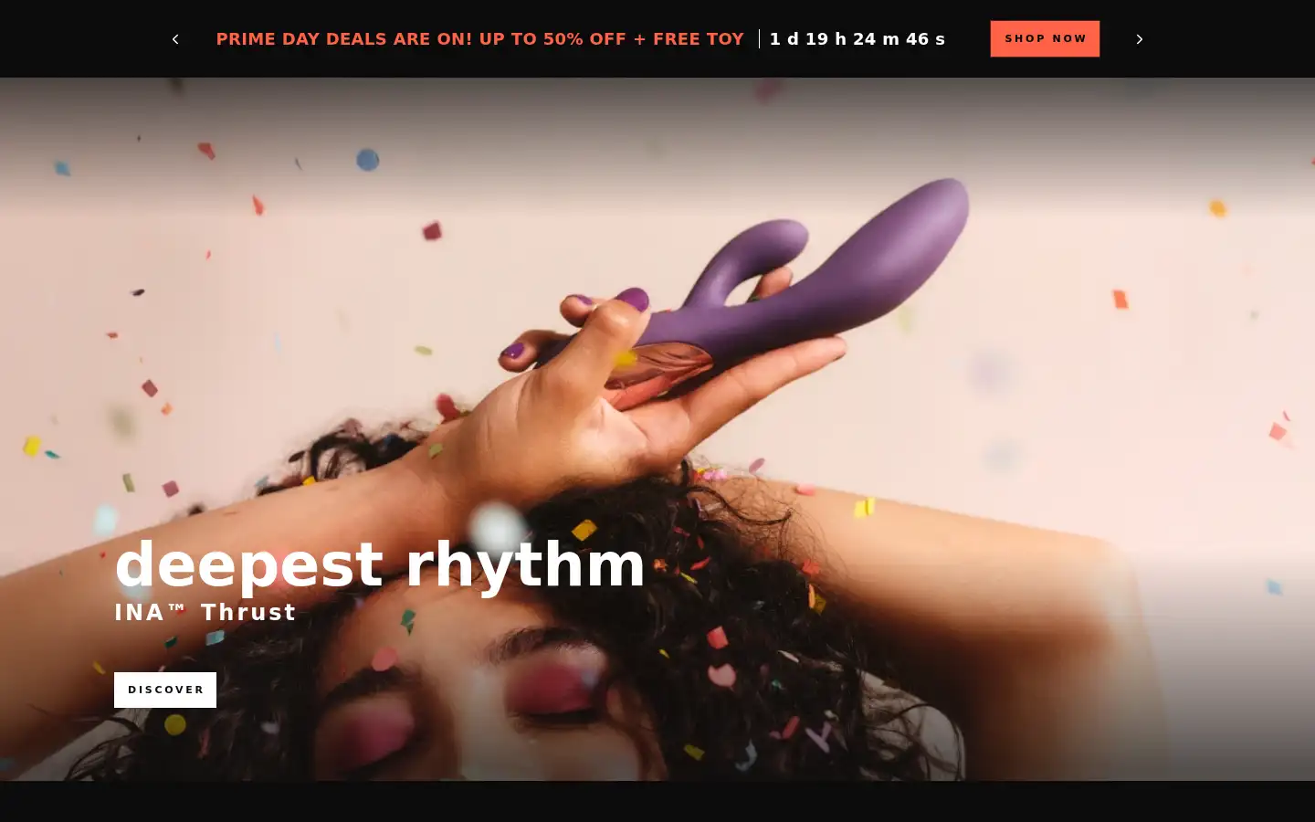 Screenshot of lelo.com
