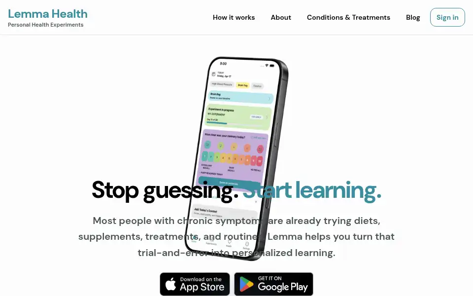 Screenshot of lemmahealth.com