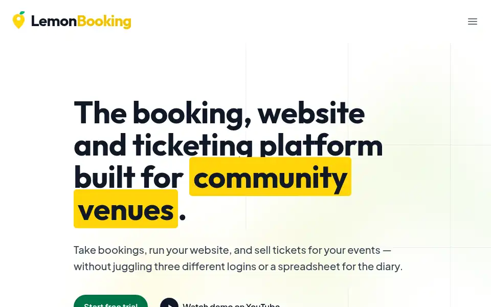 Screenshot of lemonbooking.com