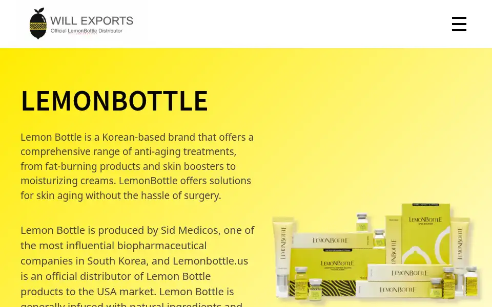 Screenshot of lemonbottle.us
