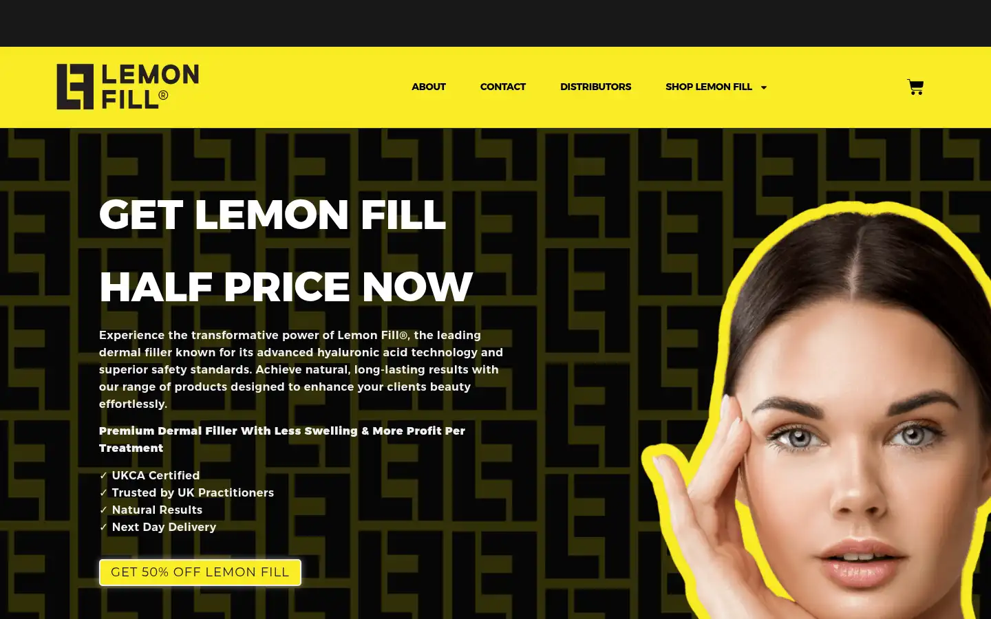 Screenshot of lemonfill.com