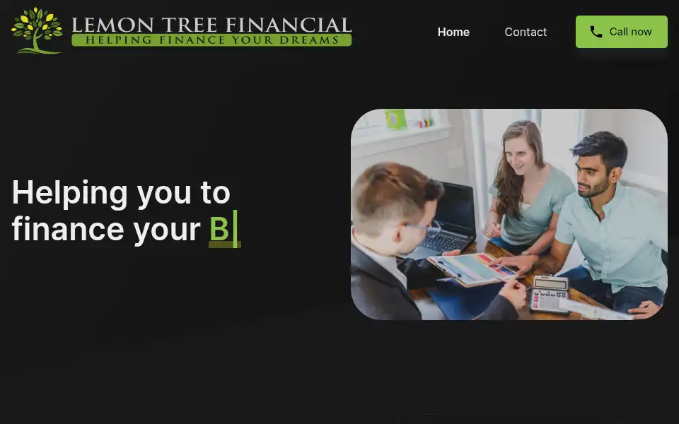 Screenshot of lemontreefinancial.com