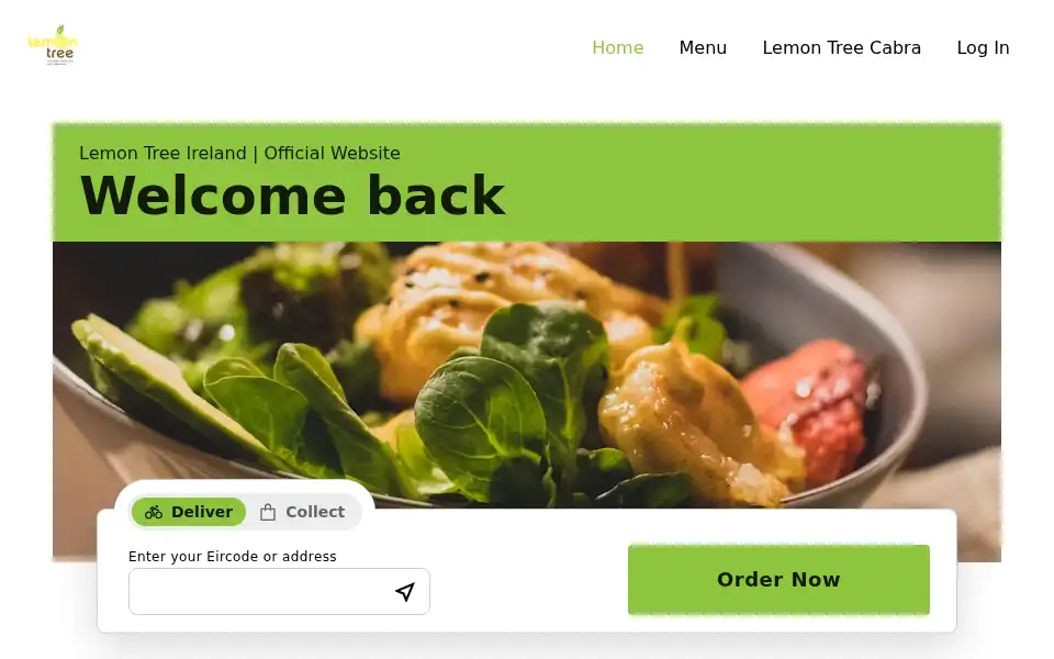 Screenshot of lemontreeireland.ie