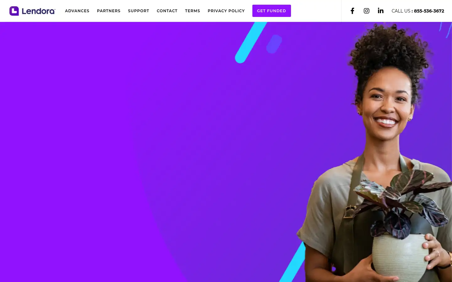 Screenshot of lendora.com