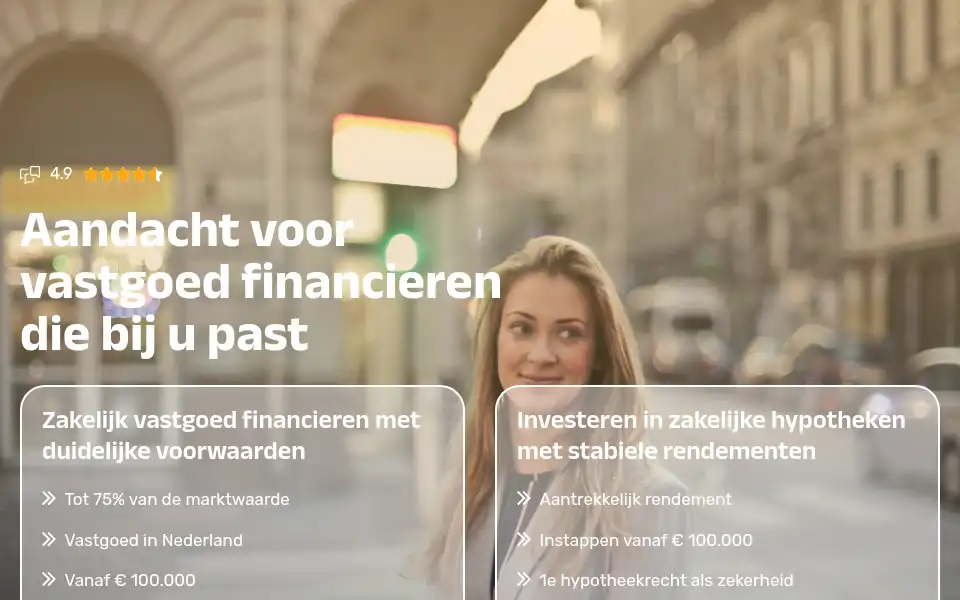 Screenshot of leningen.nl