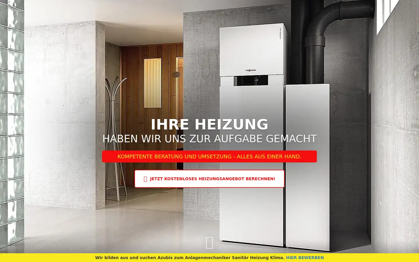 Screenshot of lenk-haustechnik.de