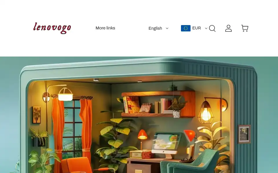 Screenshot of lenovogo.com