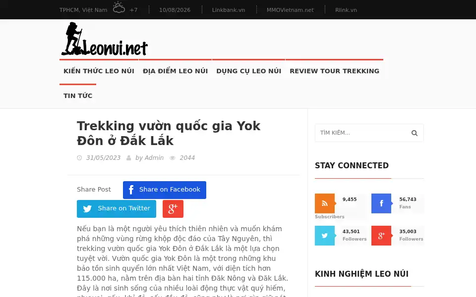 Screenshot of leonui.net