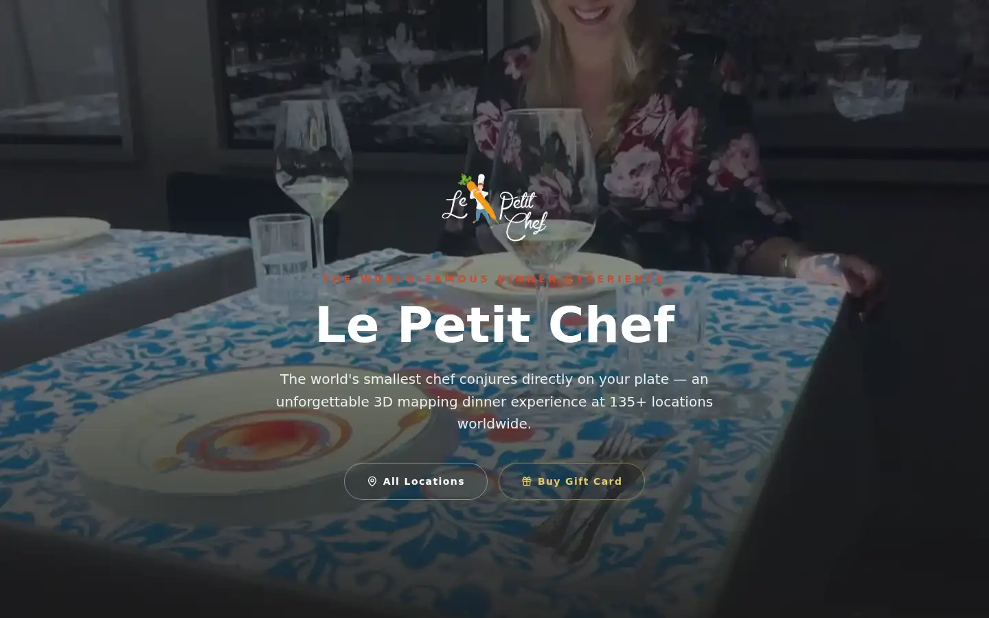 Screenshot of lepetitchef.com