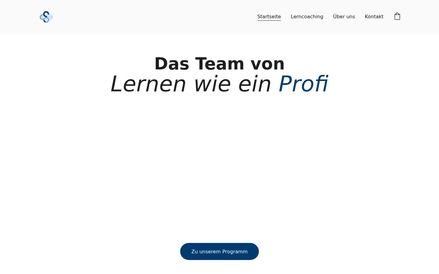 Screenshot of lernenwieeinprofi.com