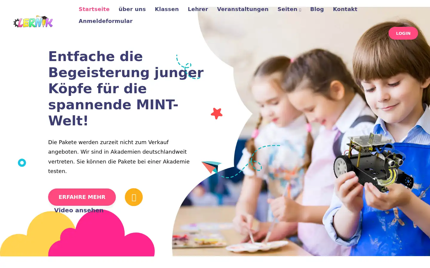 Screenshot of lernik.de