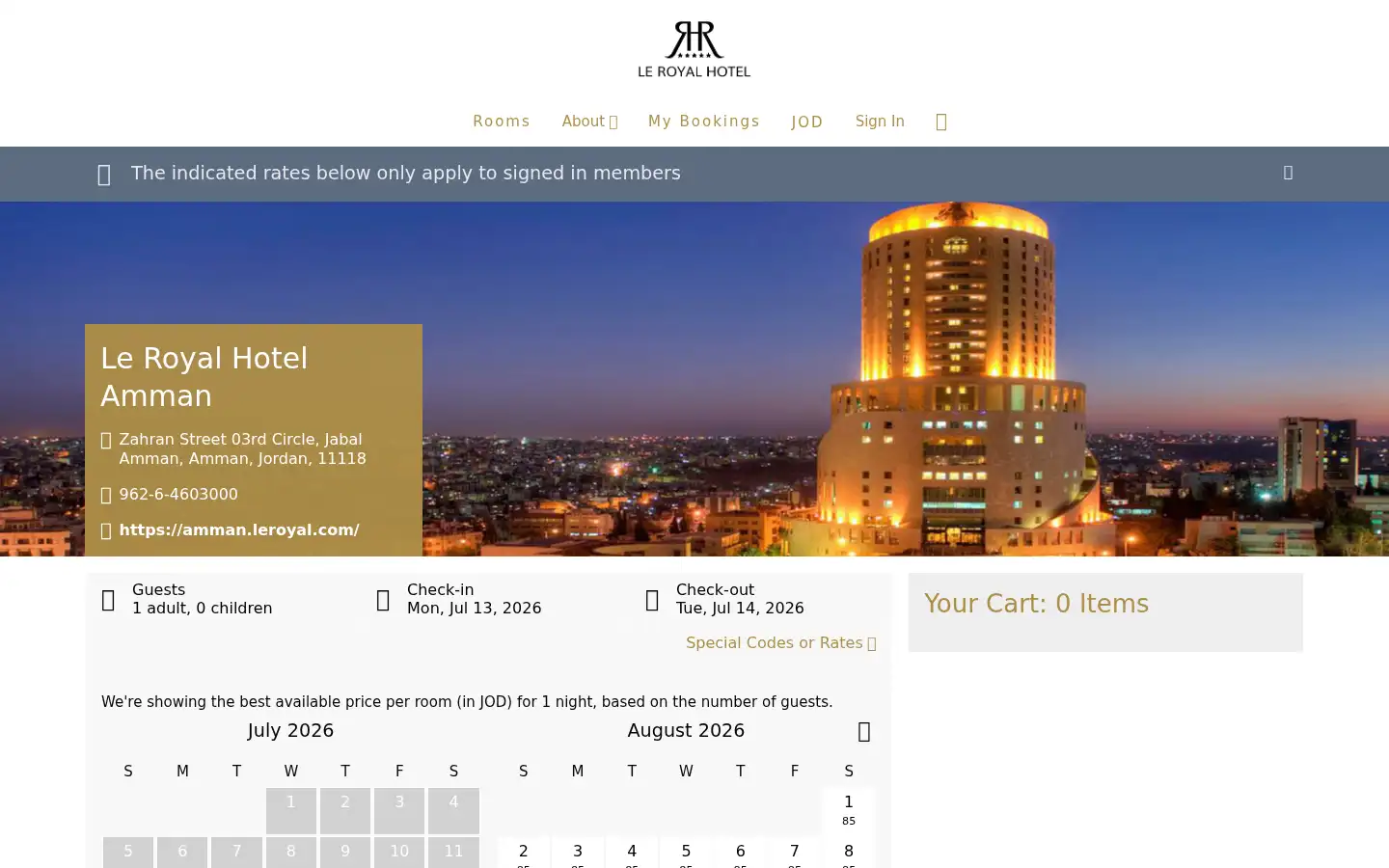 Screenshot of leroyal.com