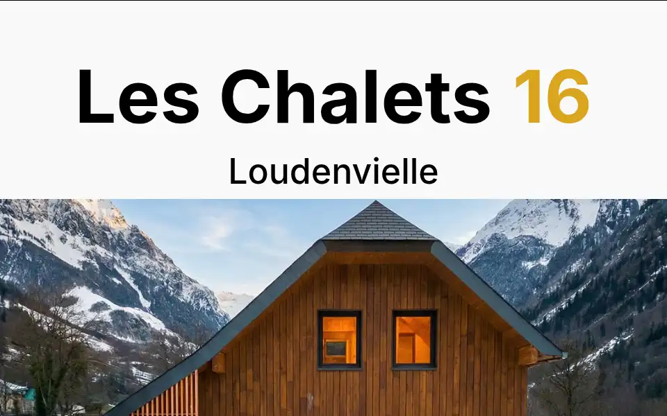 Screenshot of leschalets16.fr