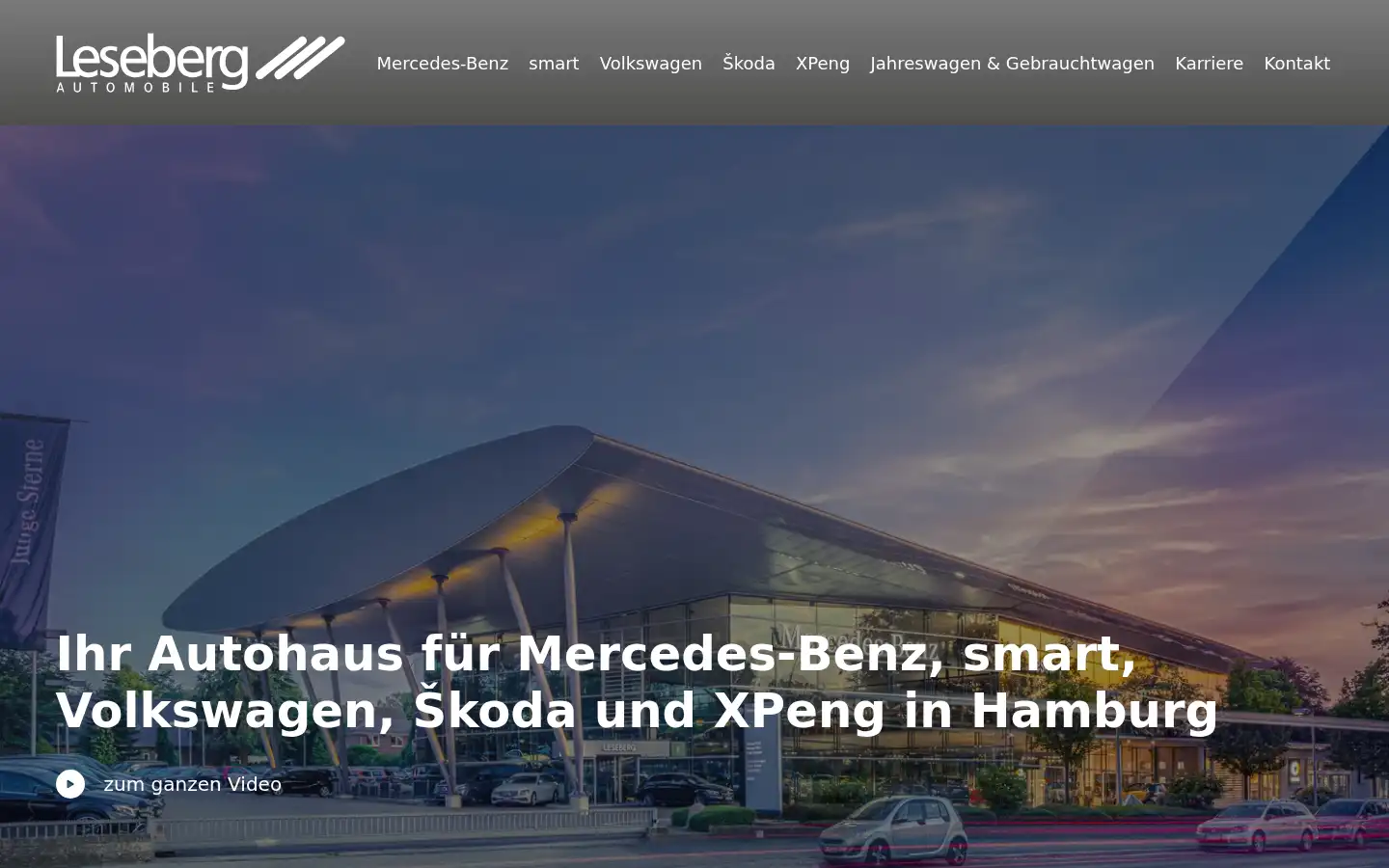 Screenshot of leseberg.de