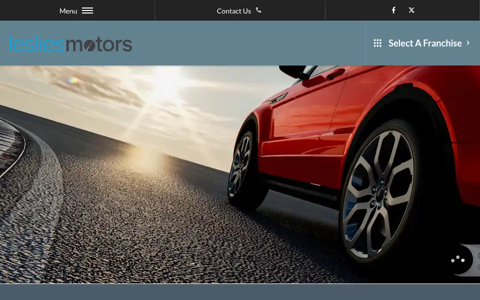 Screenshot of lesliesmotors.co.uk