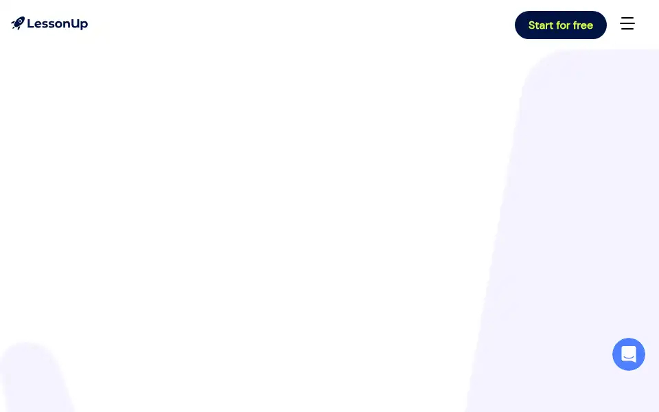 Screenshot of lessonup.com