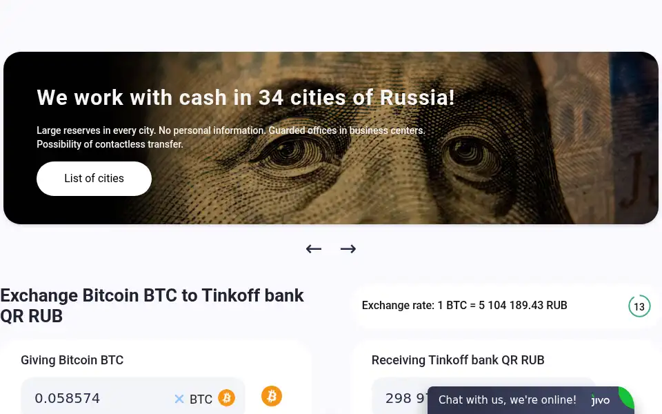 Screenshot of letschange.biz