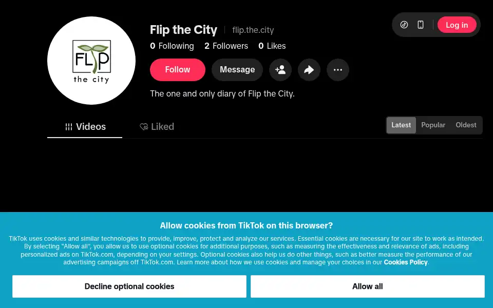 Screenshot of letsflipthecity.nl