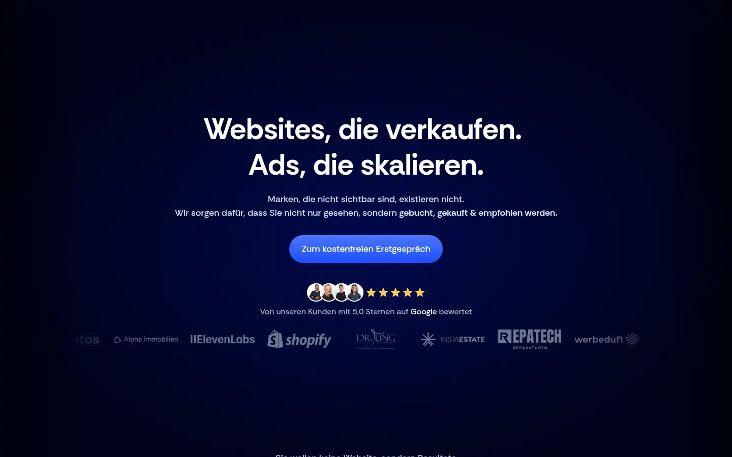Screenshot of letsstartyourbrand.com