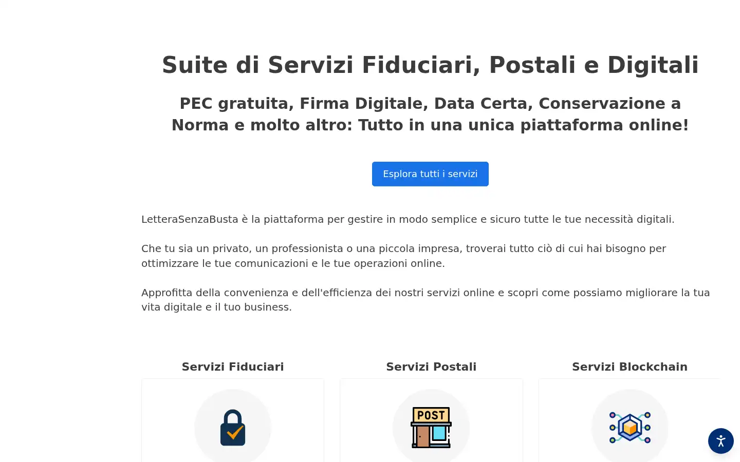 Screenshot of letterasenzabusta.com