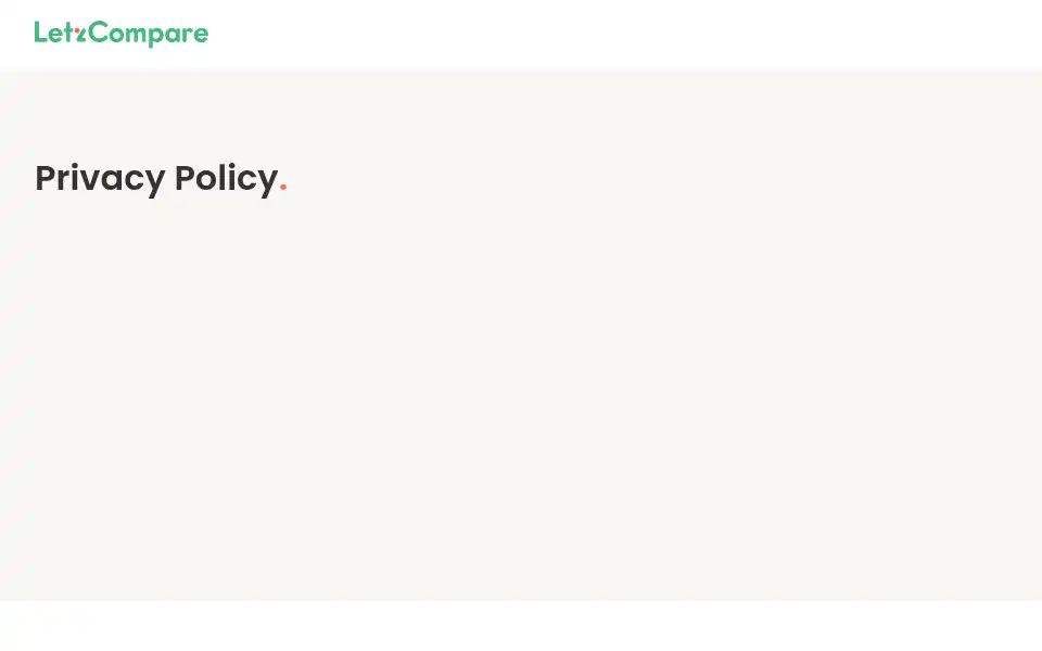 Screenshot of letzcompare.lu
