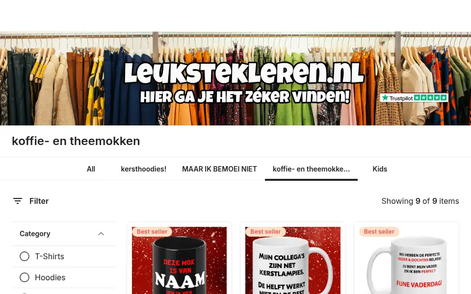 Screenshot of leukstekleren.nl