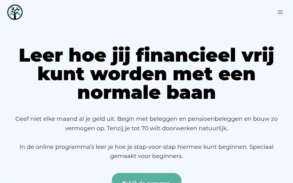 Screenshot of levensgeld.nl
