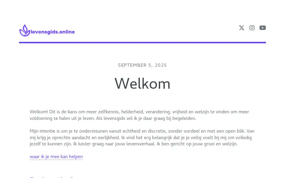 Screenshot of levensgids.online
