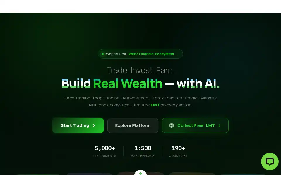 Screenshot of leveragemarkets.com
