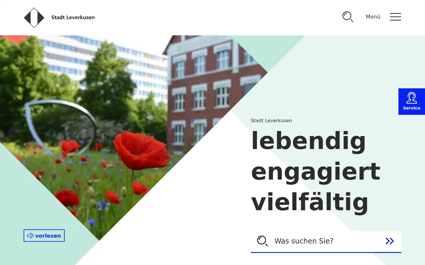 Screenshot of leverkusen.de