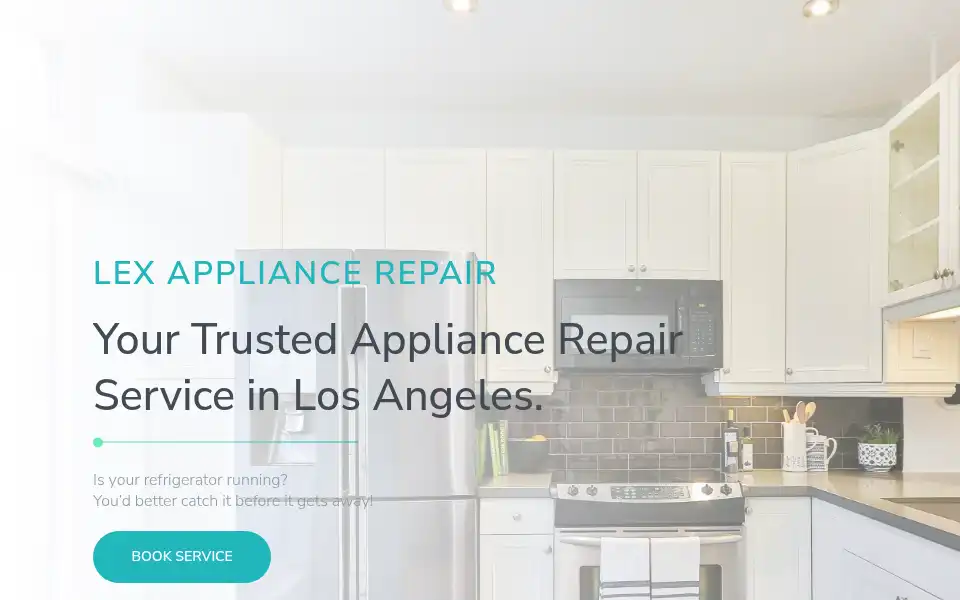 Screenshot of lexappliance.com