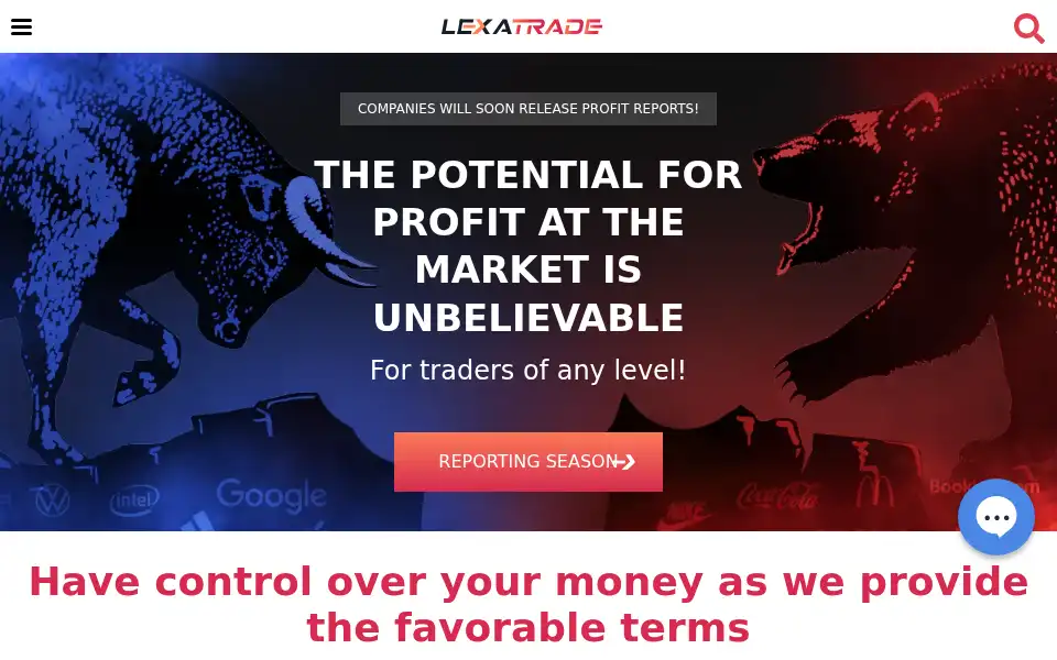Screenshot of lexatrade.org