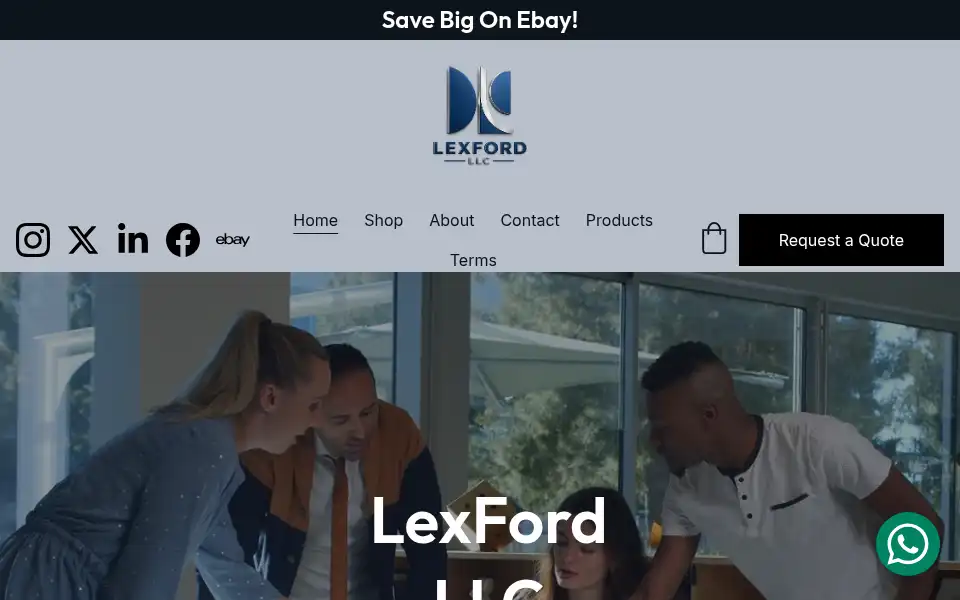 Screenshot of lexfordllc.com