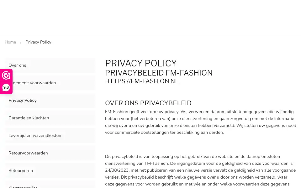 Screenshot of leyonofficial.com