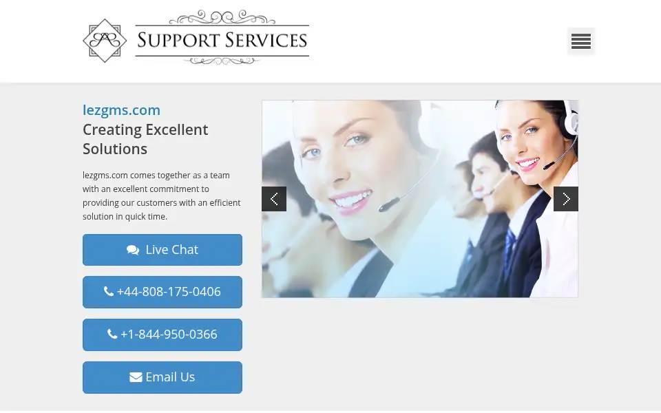 Screenshot of lezgms.com